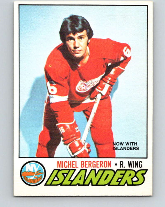 1977-78 O-Pee-Chee #159 Michel Bergeron  New York Islanders  V14033