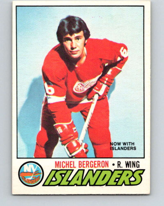 1977-78 O-Pee-Chee #159 Michel Bergeron  New York Islanders  V14035