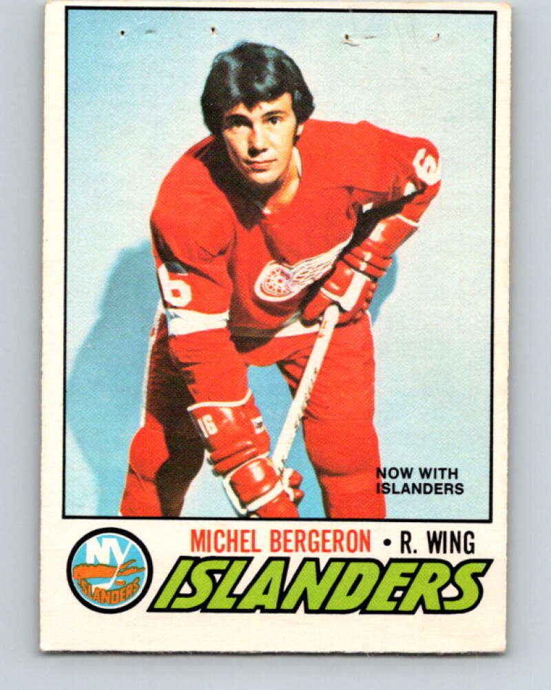 1977-78 O-Pee-Chee #159 Michel Bergeron  New York Islanders  V14037