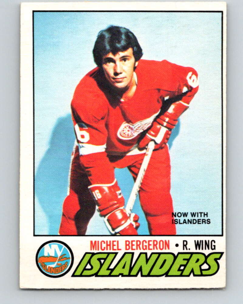 1977-78 O-Pee-Chee #159 Michel Bergeron  New York Islanders  V14038