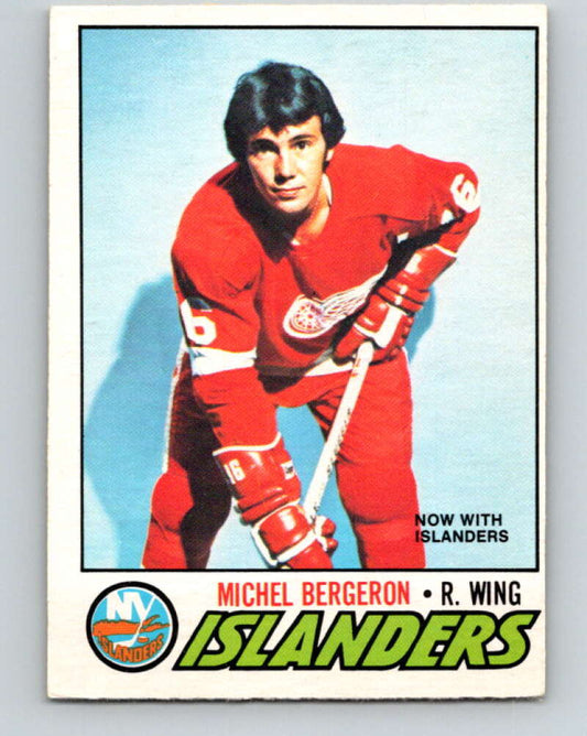 1977-78 O-Pee-Chee #159 Michel Bergeron  New York Islanders  V14038
