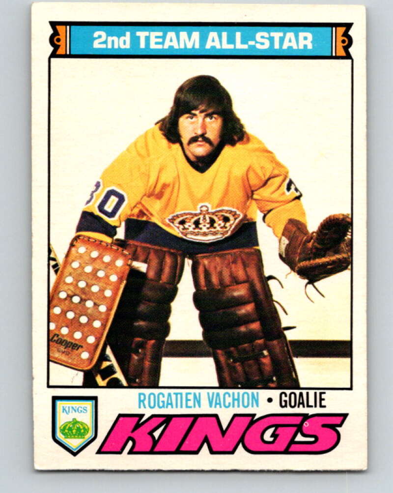 1977-78 O-Pee-Chee #160 Rogie Vachon AS  Los Angeles Kings  V14040