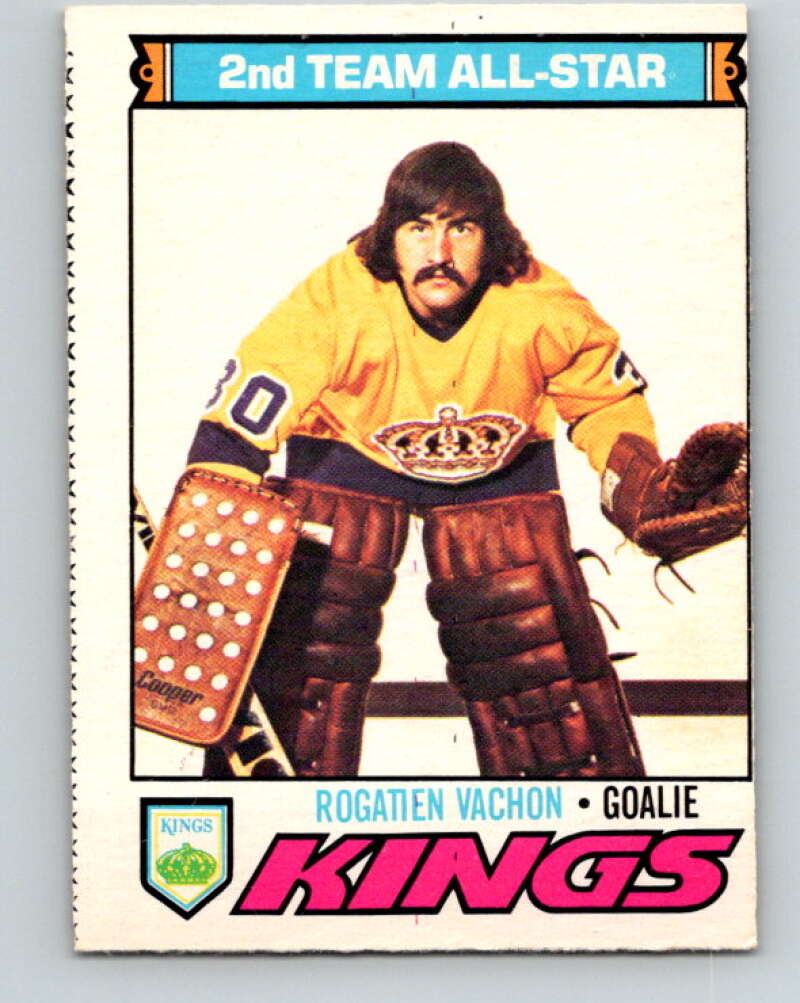 1977-78 O-Pee-Chee #160 Rogie Vachon AS  Los Angeles Kings  V14041