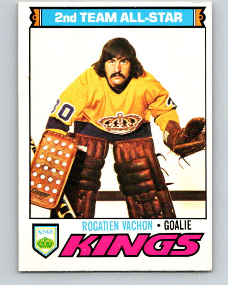 1977-78 O-Pee-Chee #160 Rogie Vachon AS  Los Angeles Kings  V14042