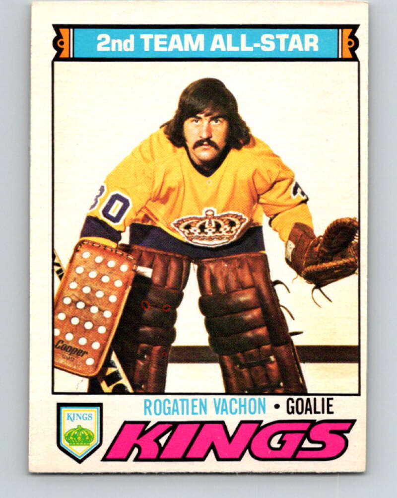 1977-78 O-Pee-Chee #160 Rogie Vachon AS  Los Angeles Kings  V14043