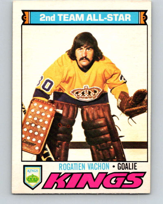 1977-78 O-Pee-Chee #160 Rogie Vachon AS  Los Angeles Kings  V14043
