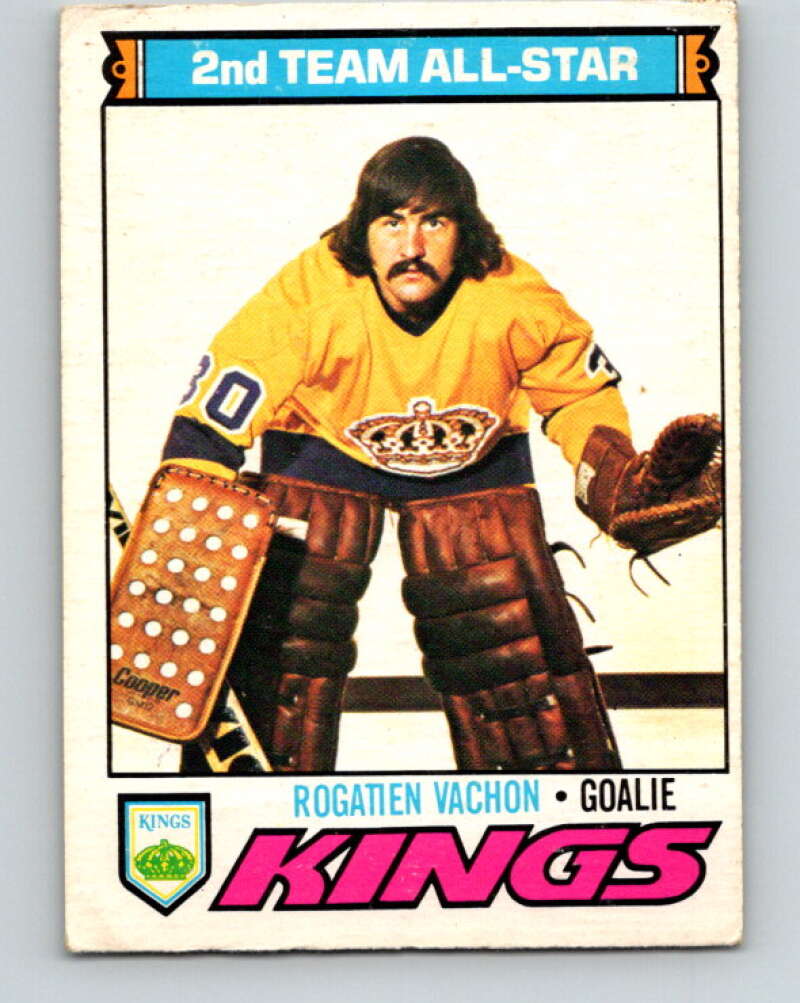 1977-78 O-Pee-Chee #160 Rogie Vachon AS  Los Angeles Kings  V14044