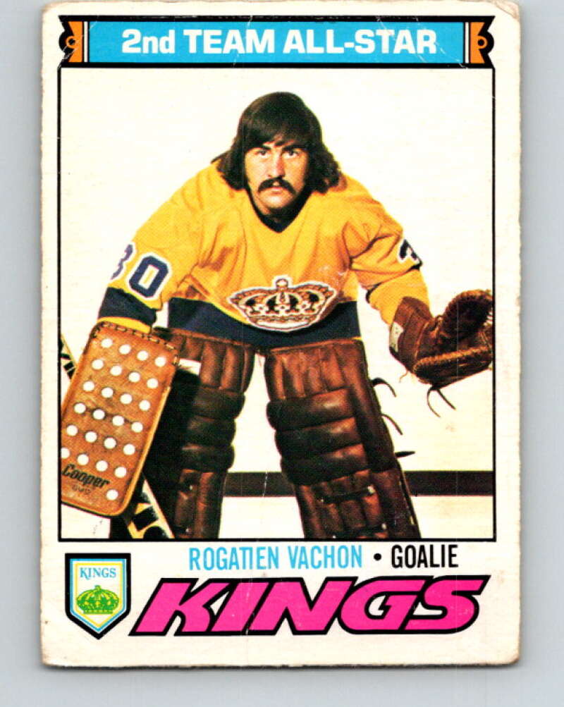 1977-78 O-Pee-Chee #160 Rogie Vachon AS  Los Angeles Kings  V14045