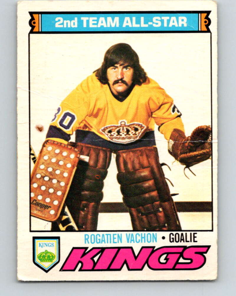 1977-78 O-Pee-Chee #160 Rogie Vachon AS  Los Angeles Kings  V14046