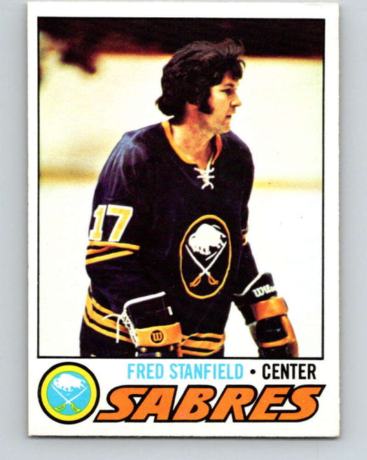 1977-78 O-Pee-Chee #161 Fred Stanfield  Buffalo Sabres  V14048