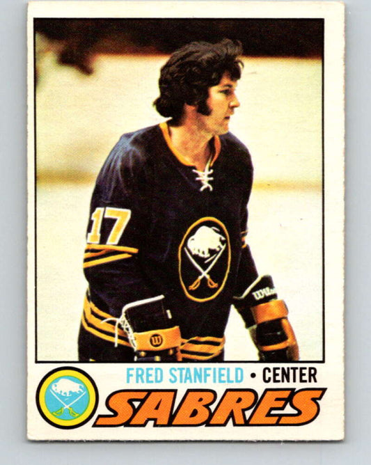 1977-78 O-Pee-Chee #161 Fred Stanfield  Buffalo Sabres  V14054