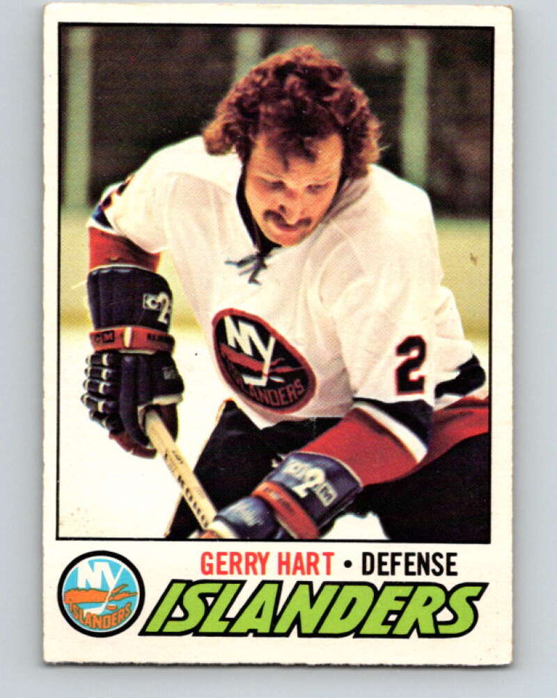 1977-78 O-Pee-Chee #162 Gerry Hart  New York Islanders  V14059