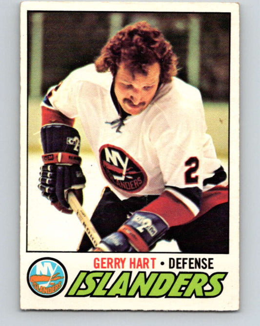 1977-78 O-Pee-Chee #162 Gerry Hart  New York Islanders  V14059