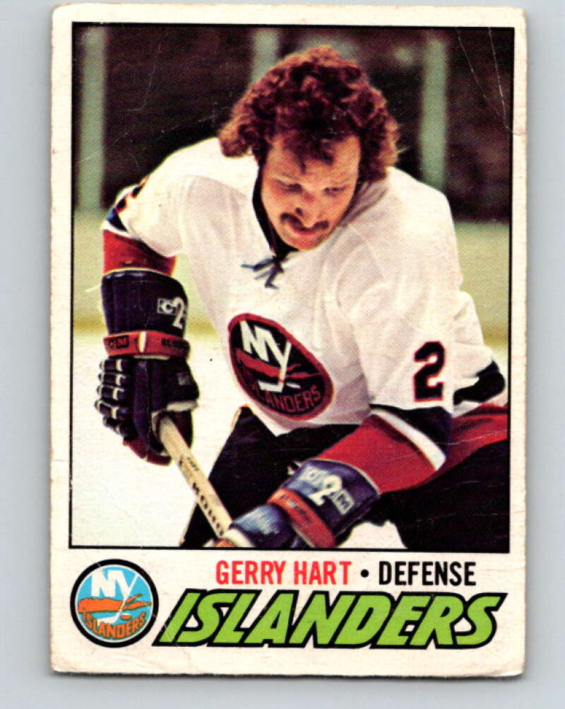 1977-78 O-Pee-Chee #162 Gerry Hart  New York Islanders  V14060