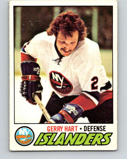 1977-78 O-Pee-Chee #162 Gerry Hart  New York Islanders  V14061