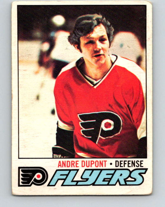1977-78 O-Pee-Chee #164 Andre Dupont  Philadelphia Flyers  V14076