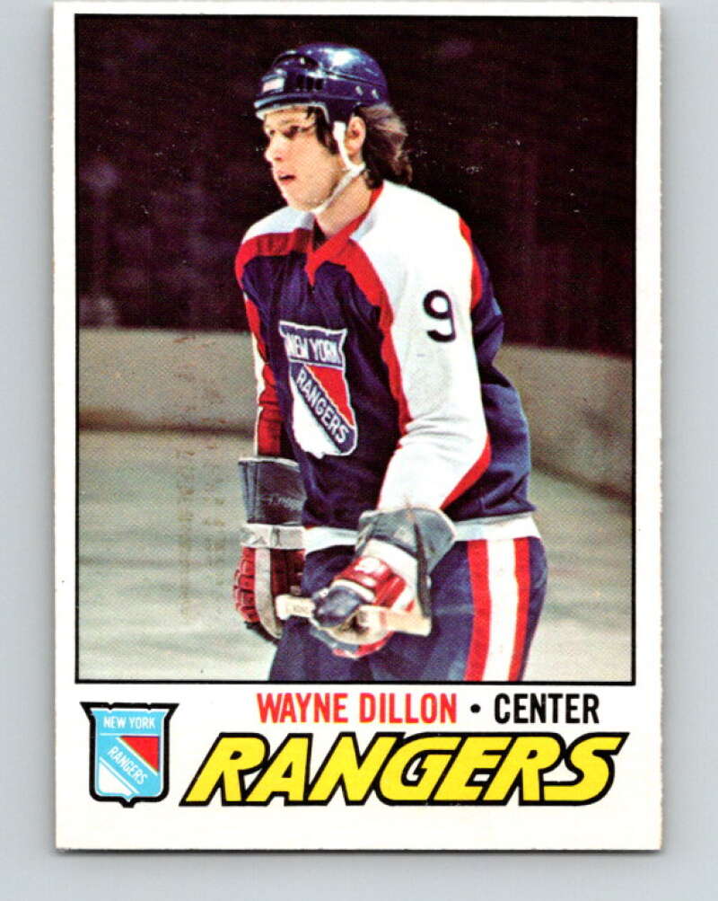 1977-78 O-Pee-Chee #166 Wayne Dillon  New York Rangers  V14088