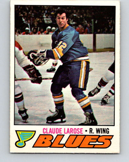 1977-78 O-Pee-Chee #167 Claude Larose  St. Louis Blues  V14090