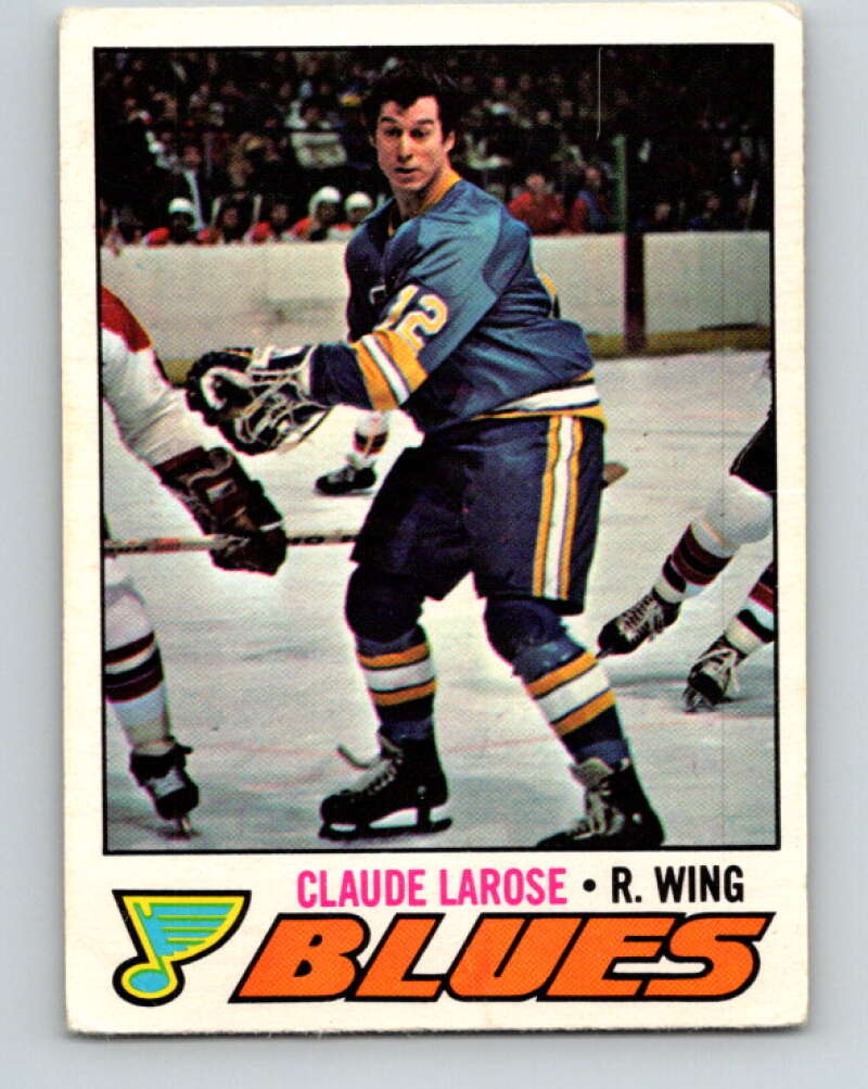 1977-78 O-Pee-Chee #167 Claude Larose  St. Louis Blues  V14091