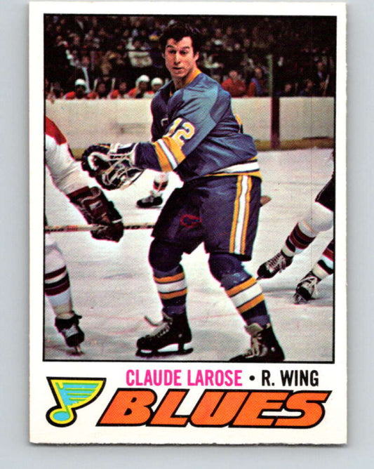 1977-78 O-Pee-Chee #167 Claude Larose  St. Louis Blues  V14092