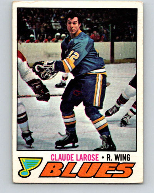 1977-78 O-Pee-Chee #167 Claude Larose  St. Louis Blues  V14095
