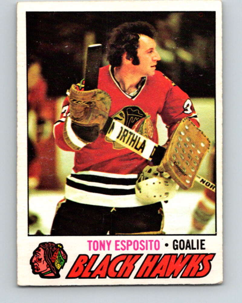 1977-78 O-Pee-Chee #170 Tony Esposito  Chicago Blackhawks  V14112