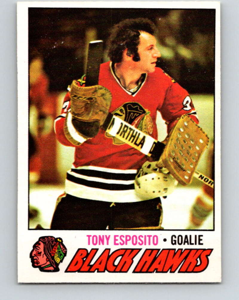 1977-78 O-Pee-Chee #170 Tony Esposito  Chicago Blackhawks  V14113