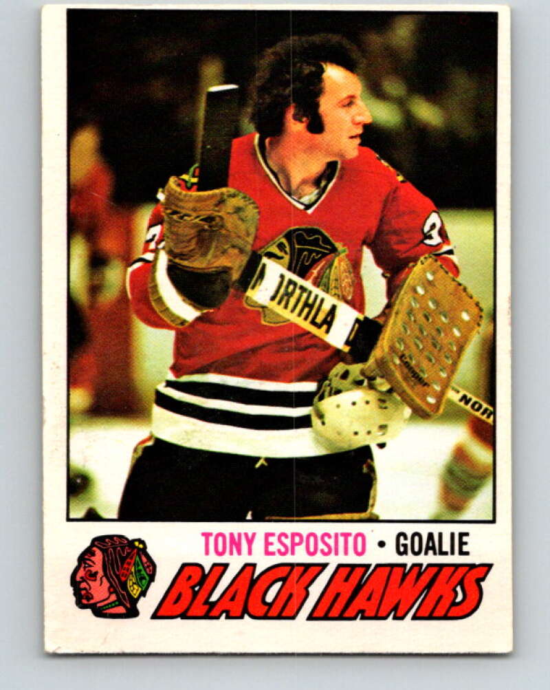 1977-78 O-Pee-Chee #170 Tony Esposito  Chicago Blackhawks  V14115