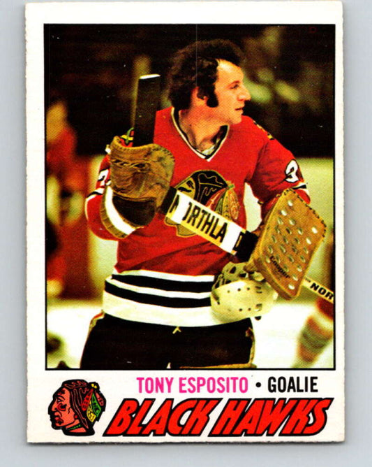 1977-78 O-Pee-Chee #170 Tony Esposito  Chicago Blackhawks  V14116