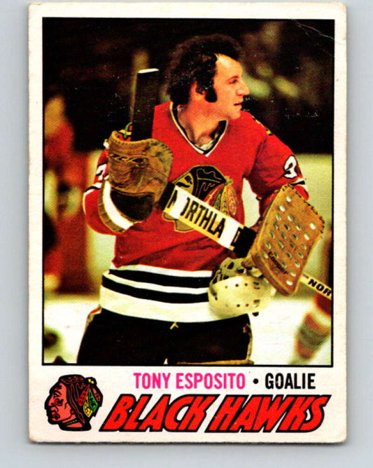 1977-78 O-Pee-Chee #170 Tony Esposito  Chicago Blackhawks  V14117