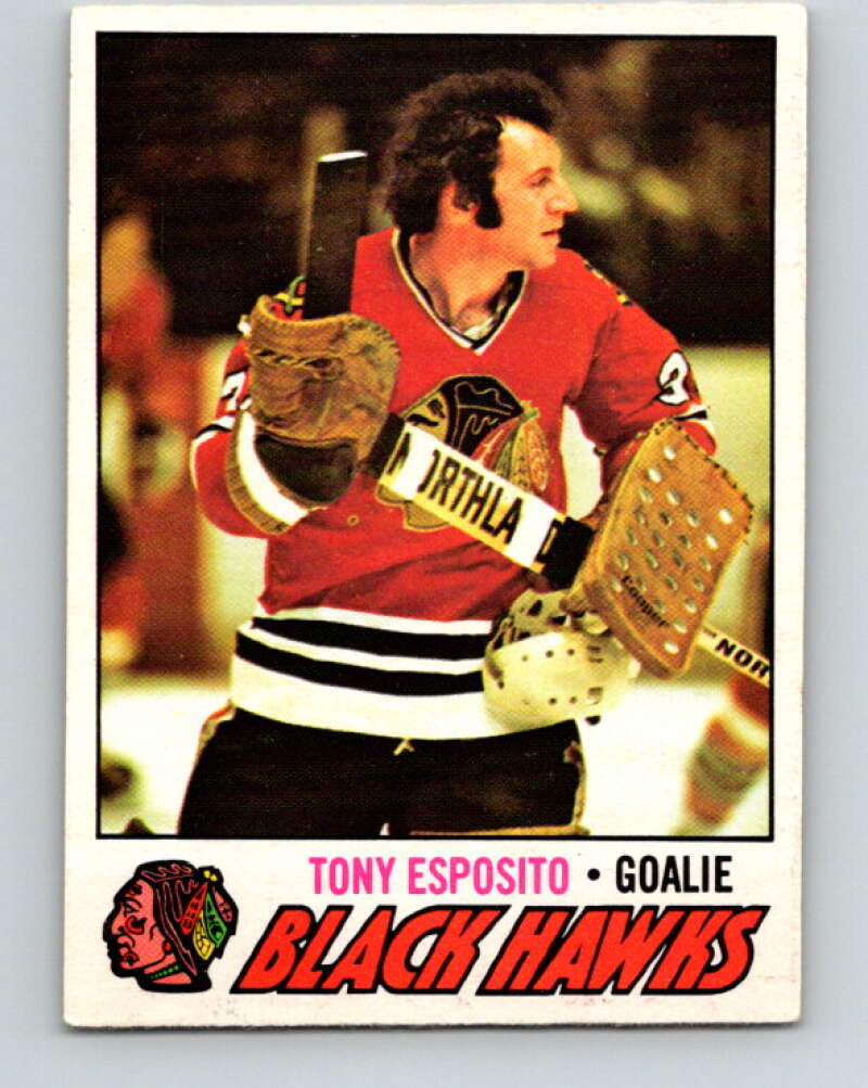 1977-78 O-Pee-Chee #170 Tony Esposito  Chicago Blackhawks  V14121
