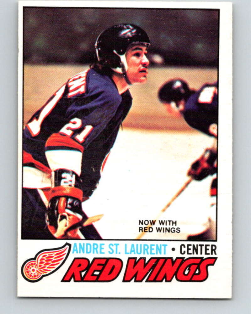 1977-78 O-Pee-Chee #171 Andre St. Laurent  Detroit Red Wings  V14125