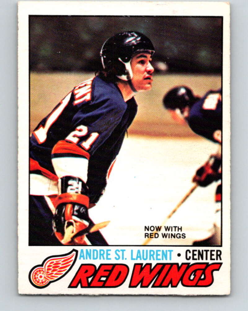 1977-78 O-Pee-Chee #171 Andre St. Laurent  Detroit Red Wings  V14126