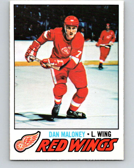 1977-78 O-Pee-Chee #172 Dan Maloney  Detroit Red Wings  V14130