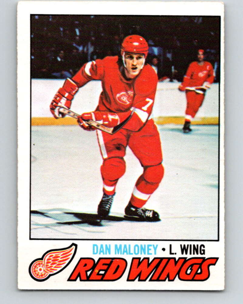 1977-78 O-Pee-Chee #172 Dan Maloney  Detroit Red Wings  V14131