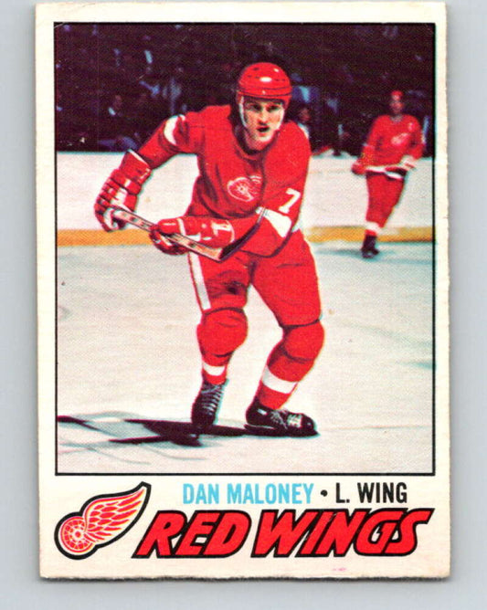 1977-78 O-Pee-Chee #172 Dan Maloney  Detroit Red Wings  V14132