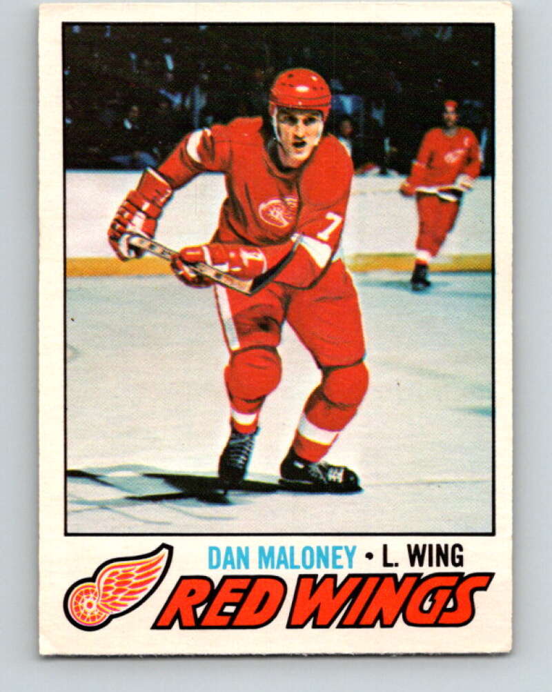 1977-78 O-Pee-Chee #172 Dan Maloney  Detroit Red Wings  V14133