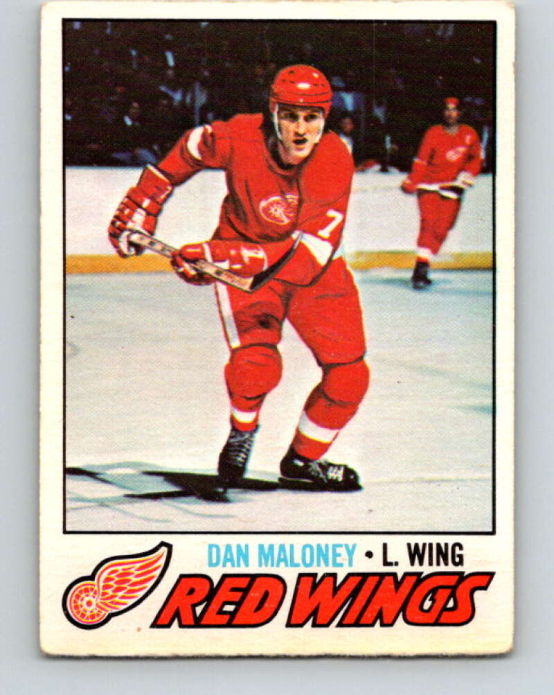 1977-78 O-Pee-Chee #172 Dan Maloney  Detroit Red Wings  V14134