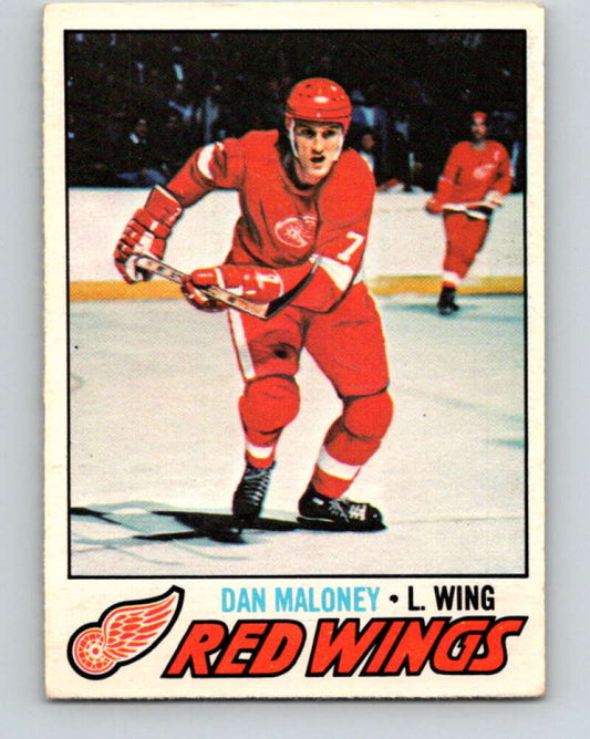 1977-78 O-Pee-Chee #172 Dan Maloney  Detroit Red Wings  V14136
