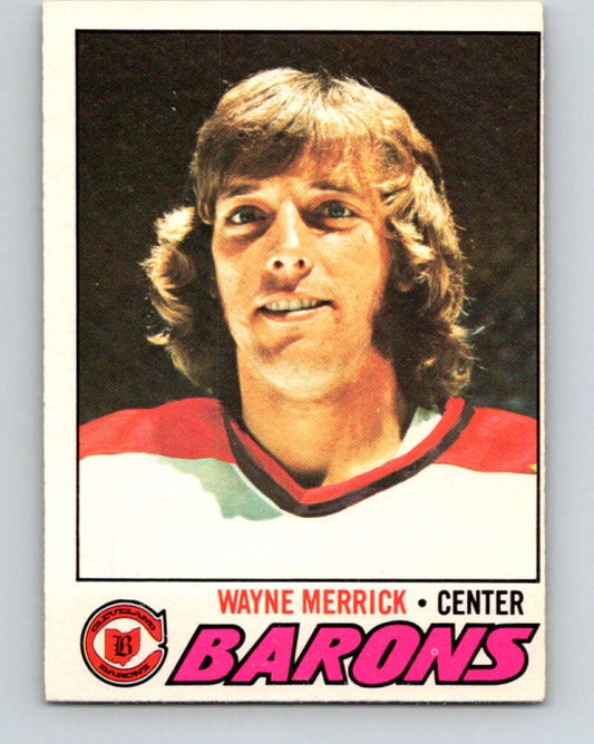 1977-78 O-Pee-Chee #176 Wayne Merrick  Cleveland Barons  V14170