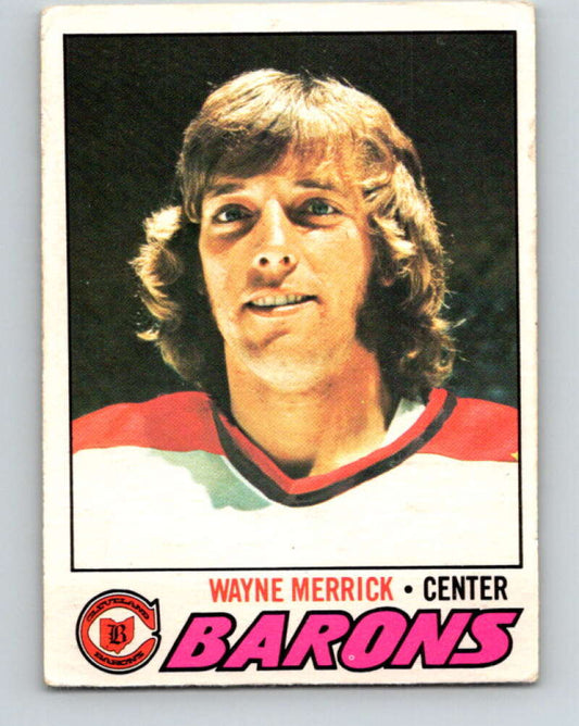 1977-78 O-Pee-Chee #176 Wayne Merrick  Cleveland Barons  V14176