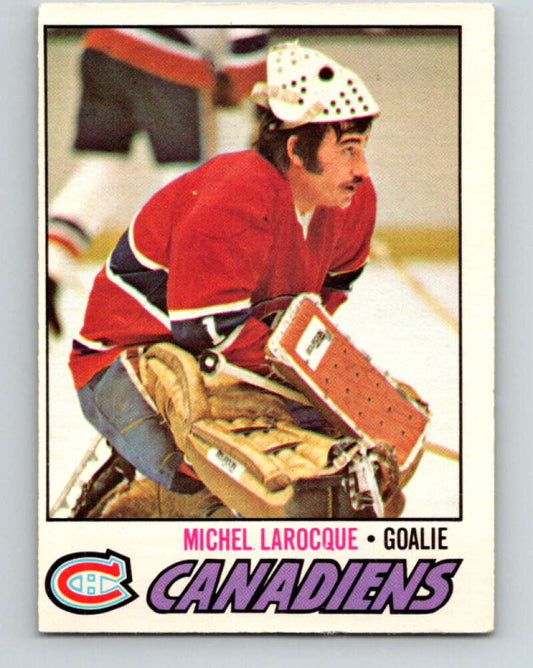 1977-78 O-Pee-Chee #177 Michel Larocque  Montreal Canadiens  V14177