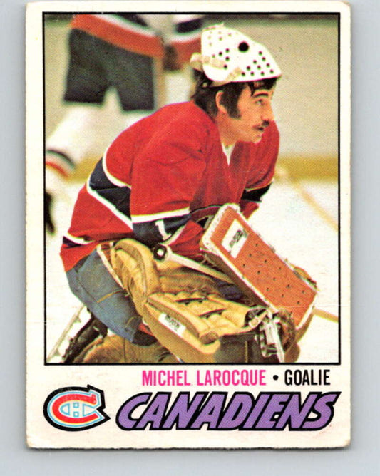 1977-78 O-Pee-Chee #177 Michel Larocque  Montreal Canadiens  V14179