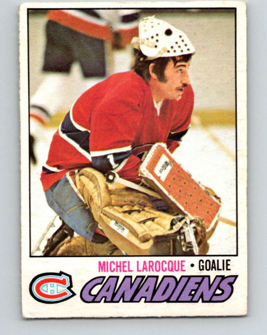 1977-78 O-Pee-Chee #177 Michel Larocque  Montreal Canadiens  V14180