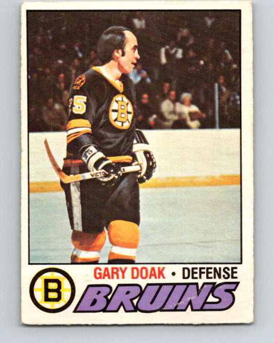 1977-78 O-Pee-Chee #181 Gary Doak  Boston Bruins  V14199