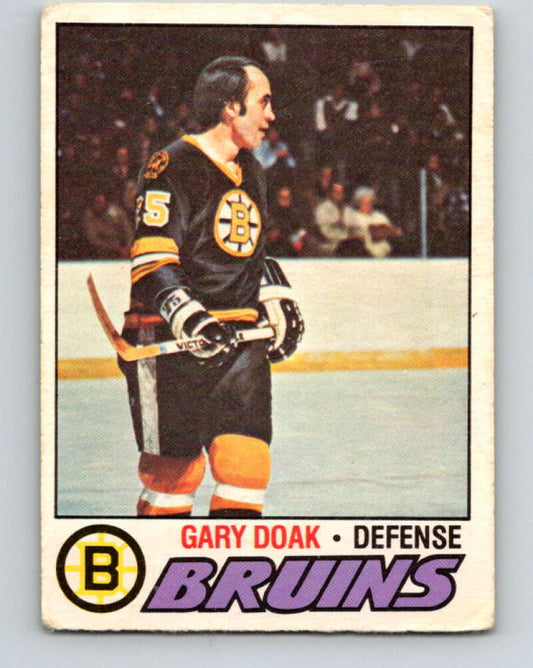 1977-78 O-Pee-Chee #181 Gary Doak  Boston Bruins  V14201