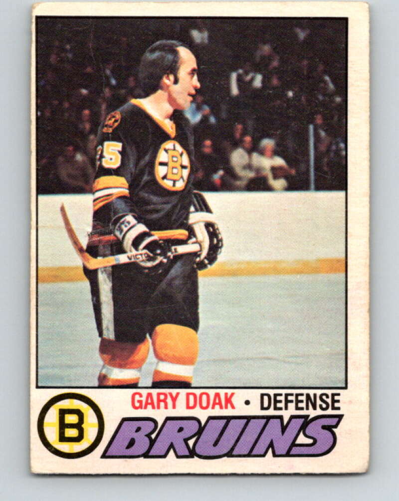 1977-78 O-Pee-Chee #181 Gary Doak  Boston Bruins  V14203