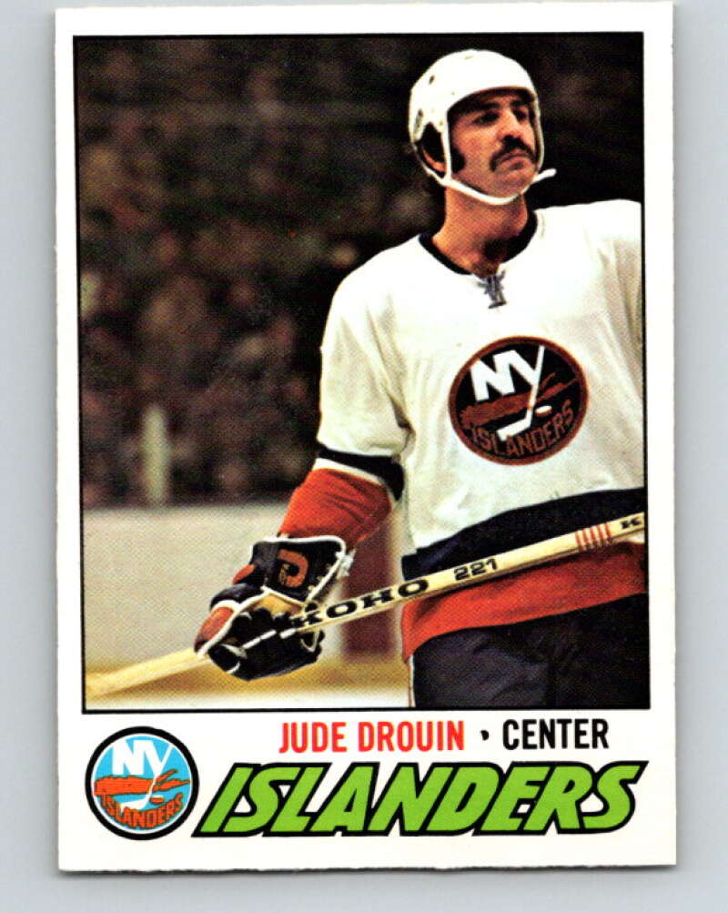 1977-78 O-Pee-Chee #182 Jude Drouin  New York Islanders  V14205