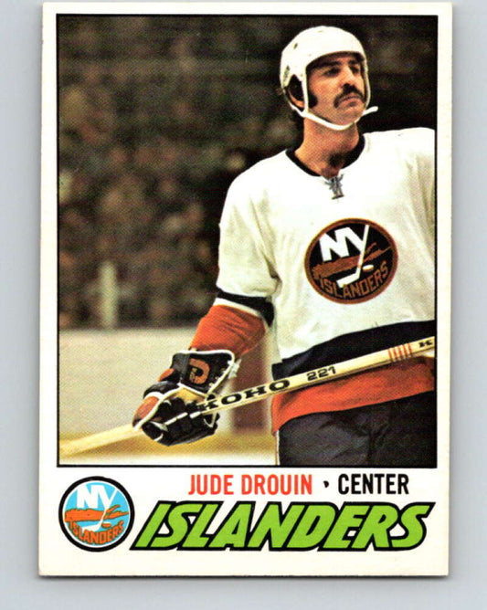 1977-78 O-Pee-Chee #182 Jude Drouin  New York Islanders  V14206