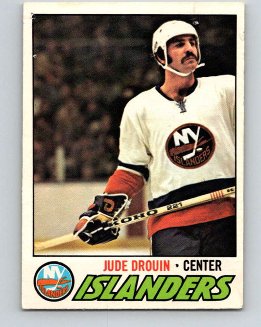 1977-78 O-Pee-Chee #182 Jude Drouin  New York Islanders  V14207